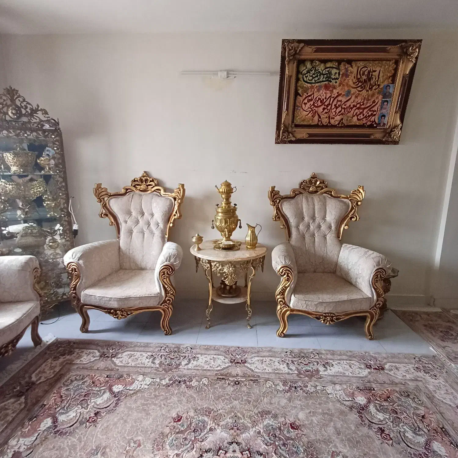 مبل سلطنتی|مبلمان خانگی و میز عسلی|مرند, |دیوار