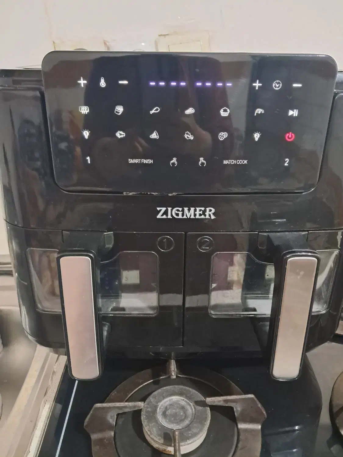 سرخ کن دوقلو بدون روغن مارک زیگمر|اجاق گاز و لوازم برقی پختوپز|اهواز, کوی علوی|دیوار