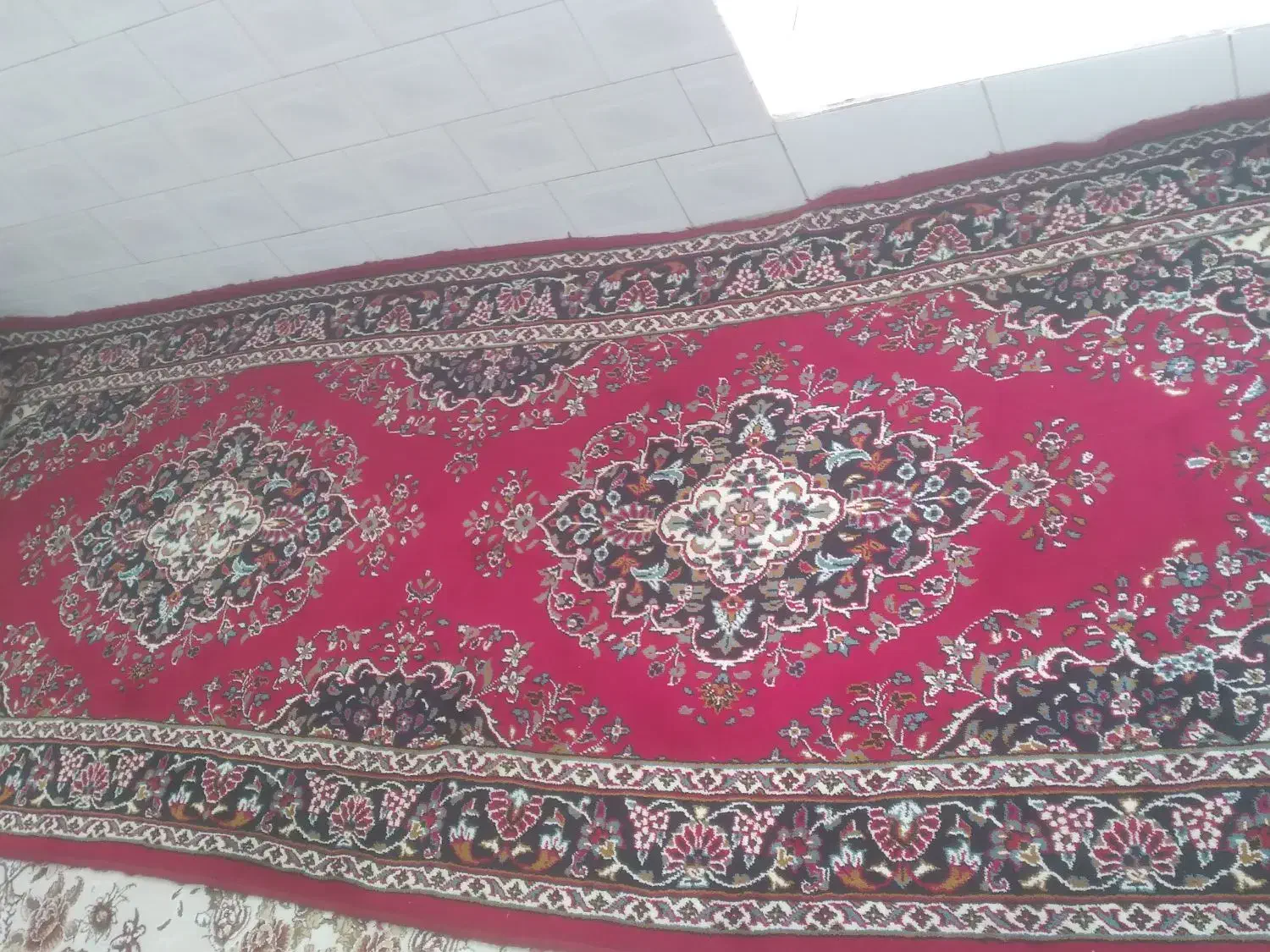 کناره فرش|فرش|کرمانشاه, |دیوار