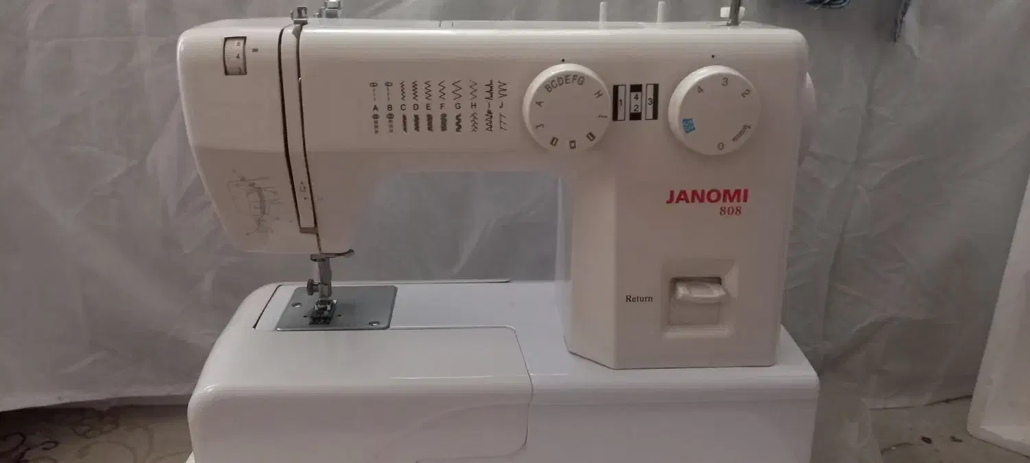 چرخ خیاطی ژانومه 808|چرخ خیاطی و ریسندگی|سمنان, |دیوار