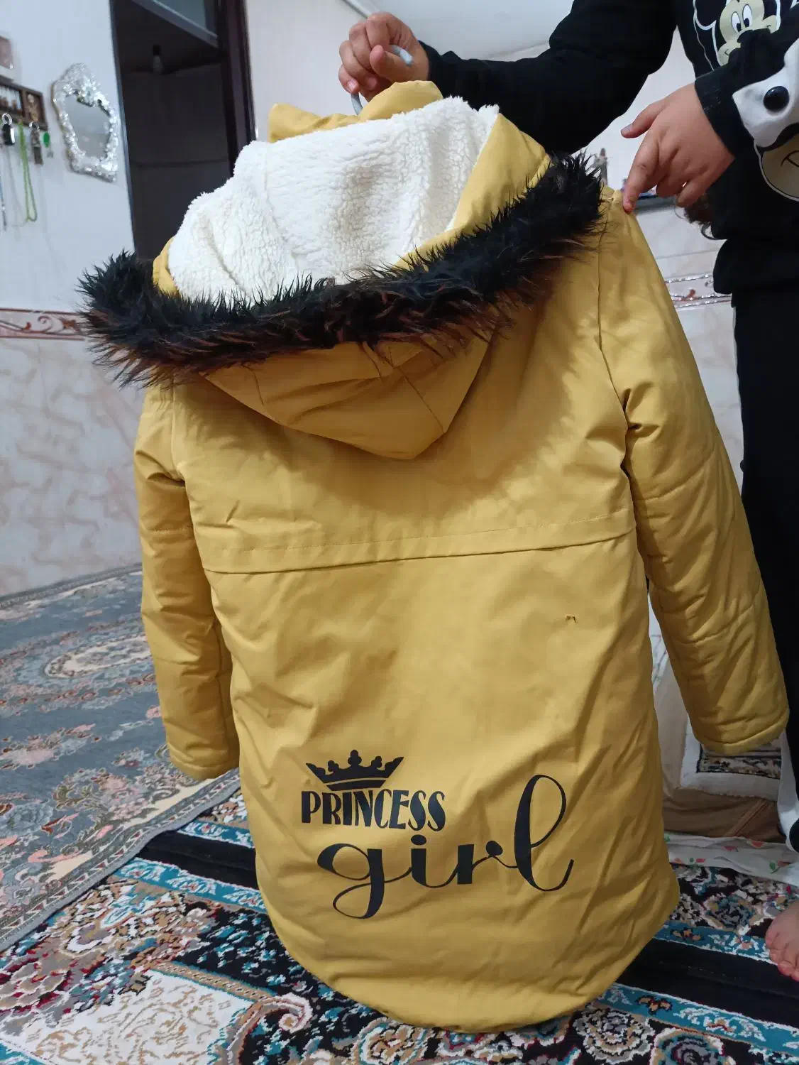 کاپشن زمستانی دخترانه شیک و زیبا|کفش و لباس بچه|سنندج, |دیوار