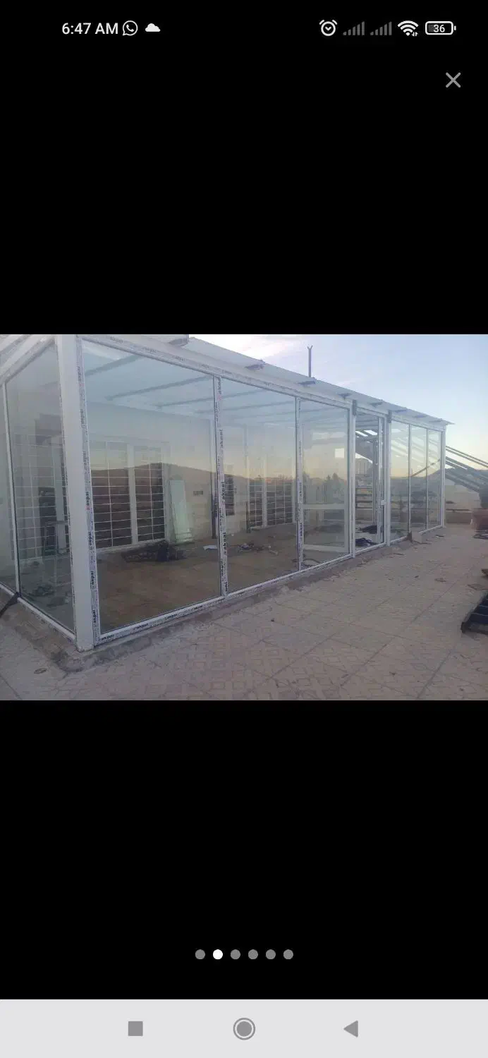 نصب شیشه و سکوریت و پارتیشن بندی|خدمات پیشه و مهارت|قشم, |دیوار