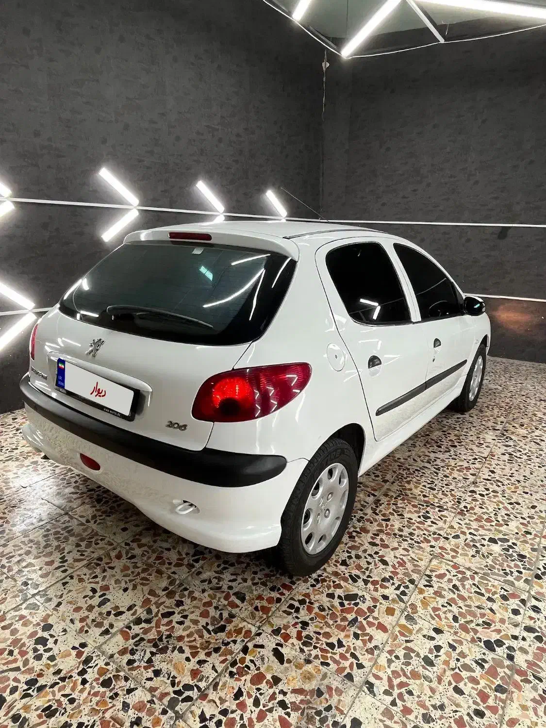 206تیپ۵مدل ۹۳|خودرو سواری و وانت|بابل, |دیوار