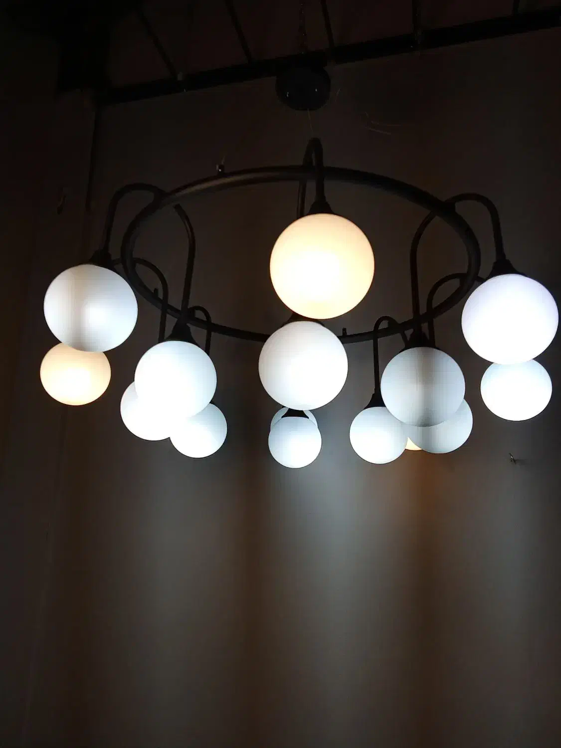 لوستر مولکولی حبابی عصایی|لوستر و چراغ آویز|پردیس, شهرک صنعتی کمرد|دیوار