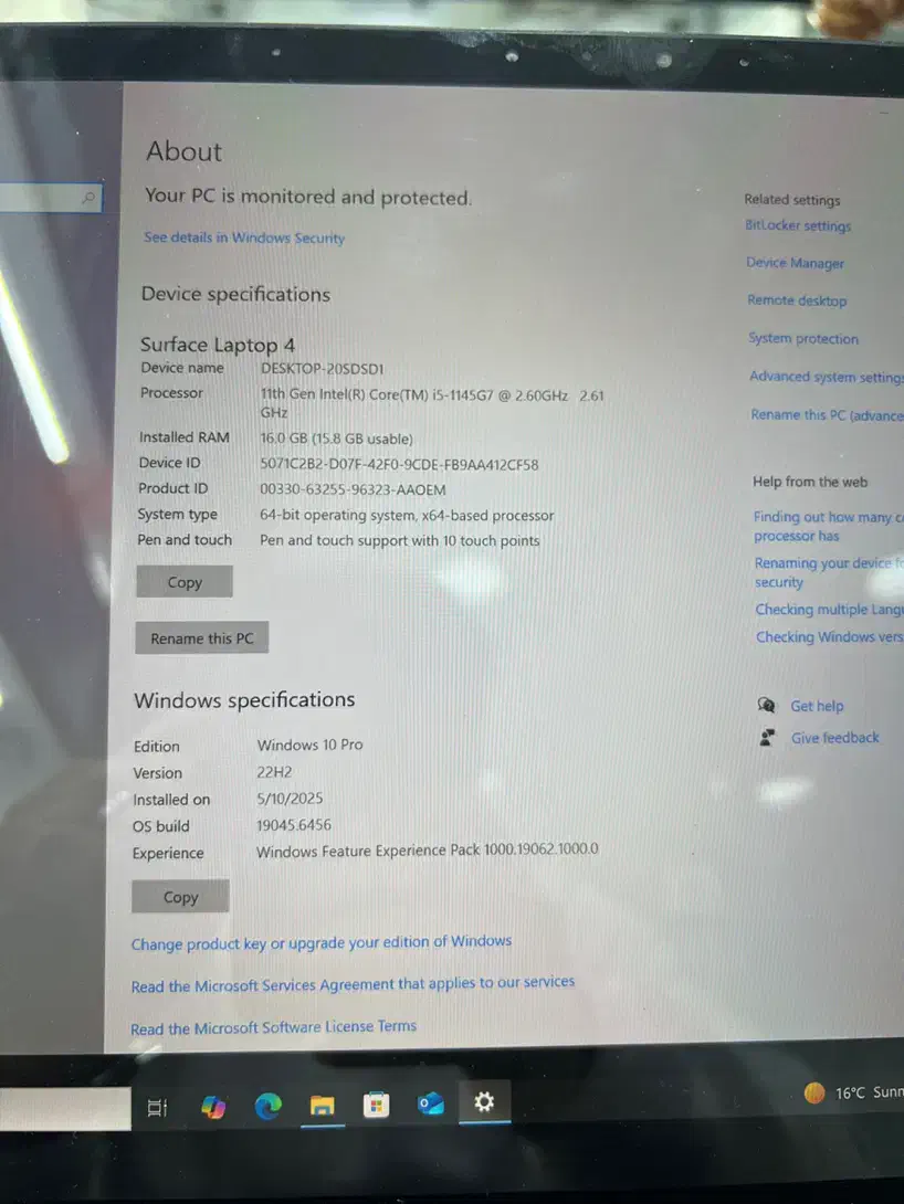 Surface Laptop 4|رایانه همراه|کرمانشاه, |دیوار