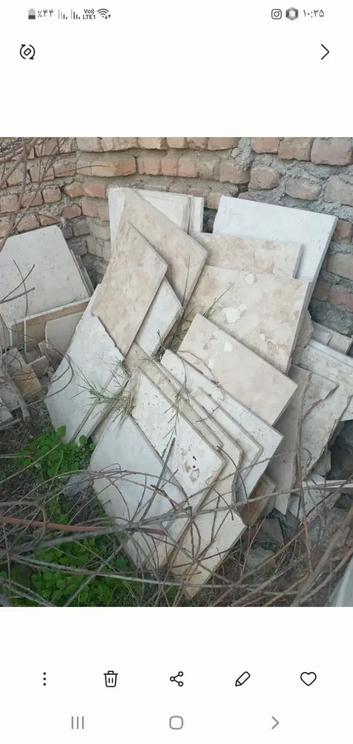 سنگ تراورتن|مصالح و تجهیزات ساختمان|آق قلا, |دیوار