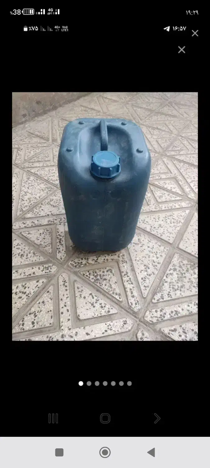 دبه بیست لیتری|ظروف نگهدارنده، پلاستیکی، یک‌بارمصرف|مریوان, |دیوار