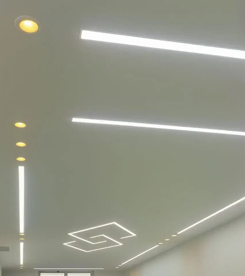 طراحی ، تولید و اجرای لاین نوری|لامپ و چراغ|اصفهان, باغ زرشک|دیوار