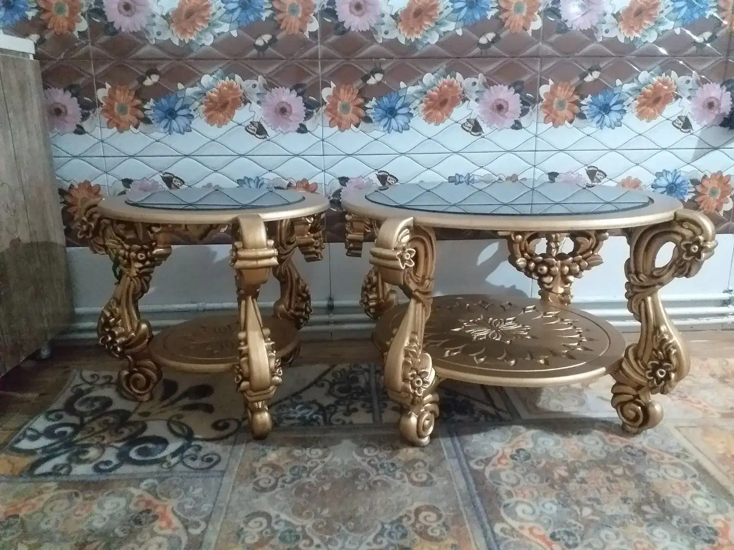 چوب|مبلمان خانگی و میز عسلی|خسروشاه, |دیوار