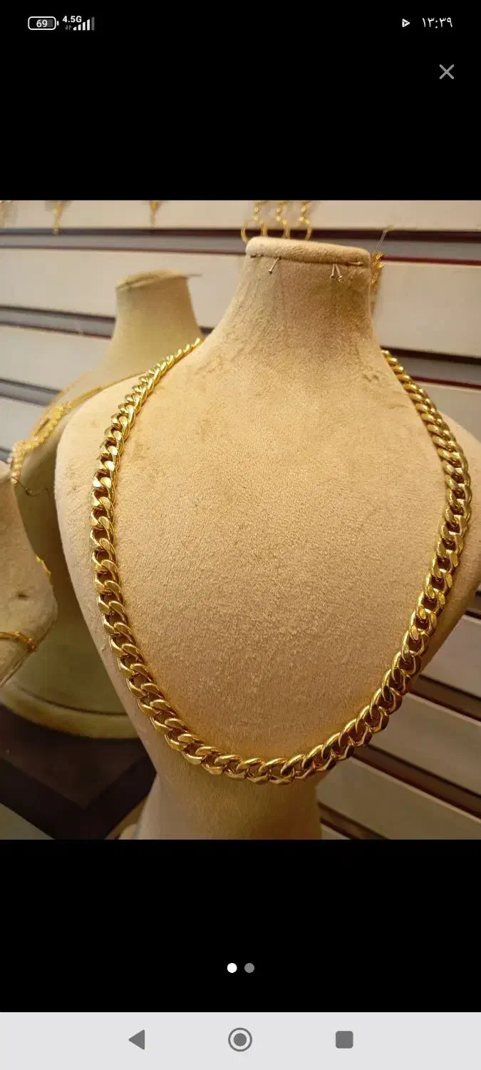 زنجیر کارتیه طلا وزن ۲۸|جواهرات|یاسوج, |دیوار