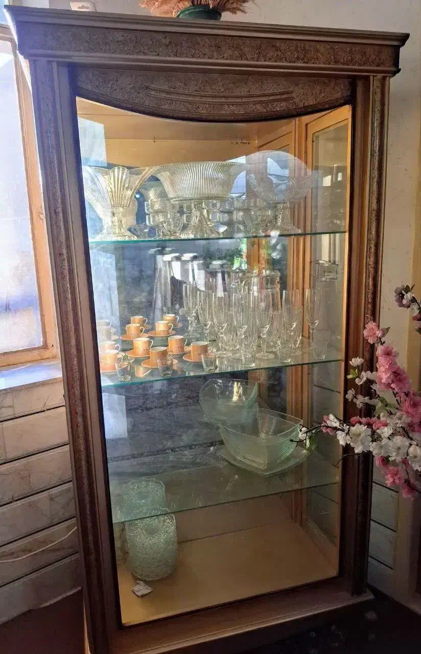 بوفه چوبی|بوفه، ویترین، کنسول|شاهرود, |دیوار