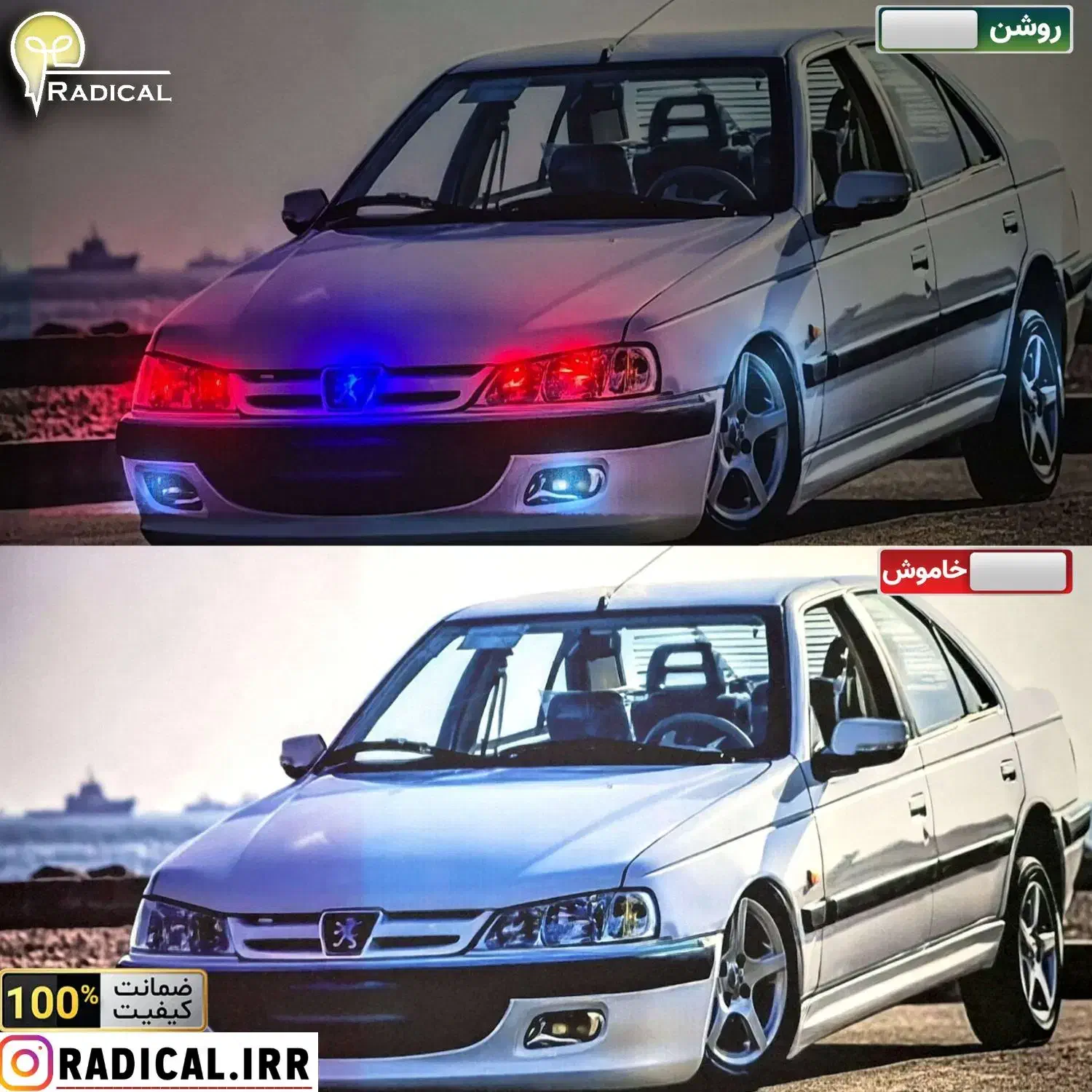 تابلو پارس سفید مشکی خشک صفر نوری شب خواب چراغ دار|تابلو، نقاشی، عکس|شیراز, پودنک|دیوار