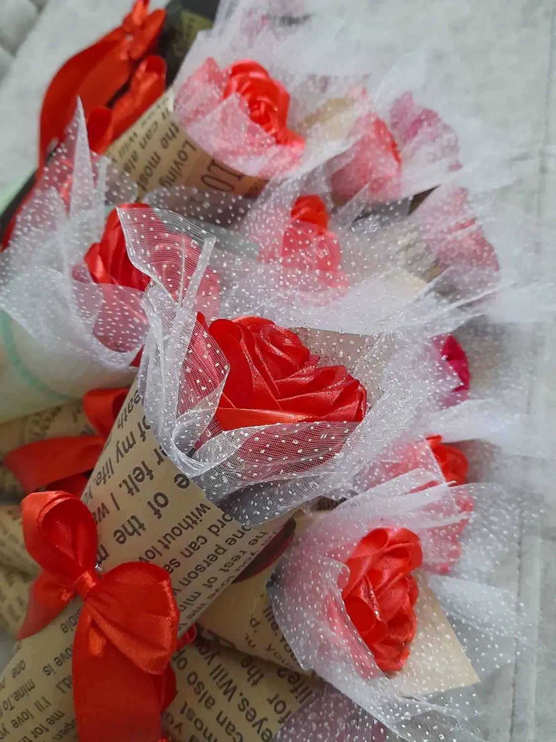 فروش گل روبانی شاین دار|گل مصنوعی|محمدیه-قزوین, |دیوار