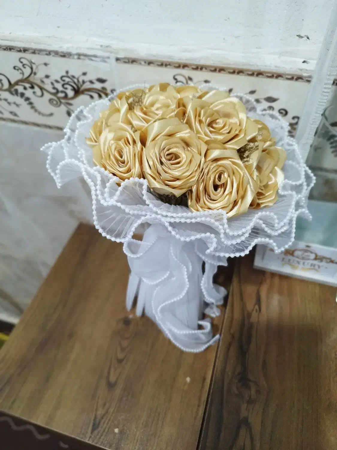 گل روبانی|گل مصنوعی|برازجان, |دیوار