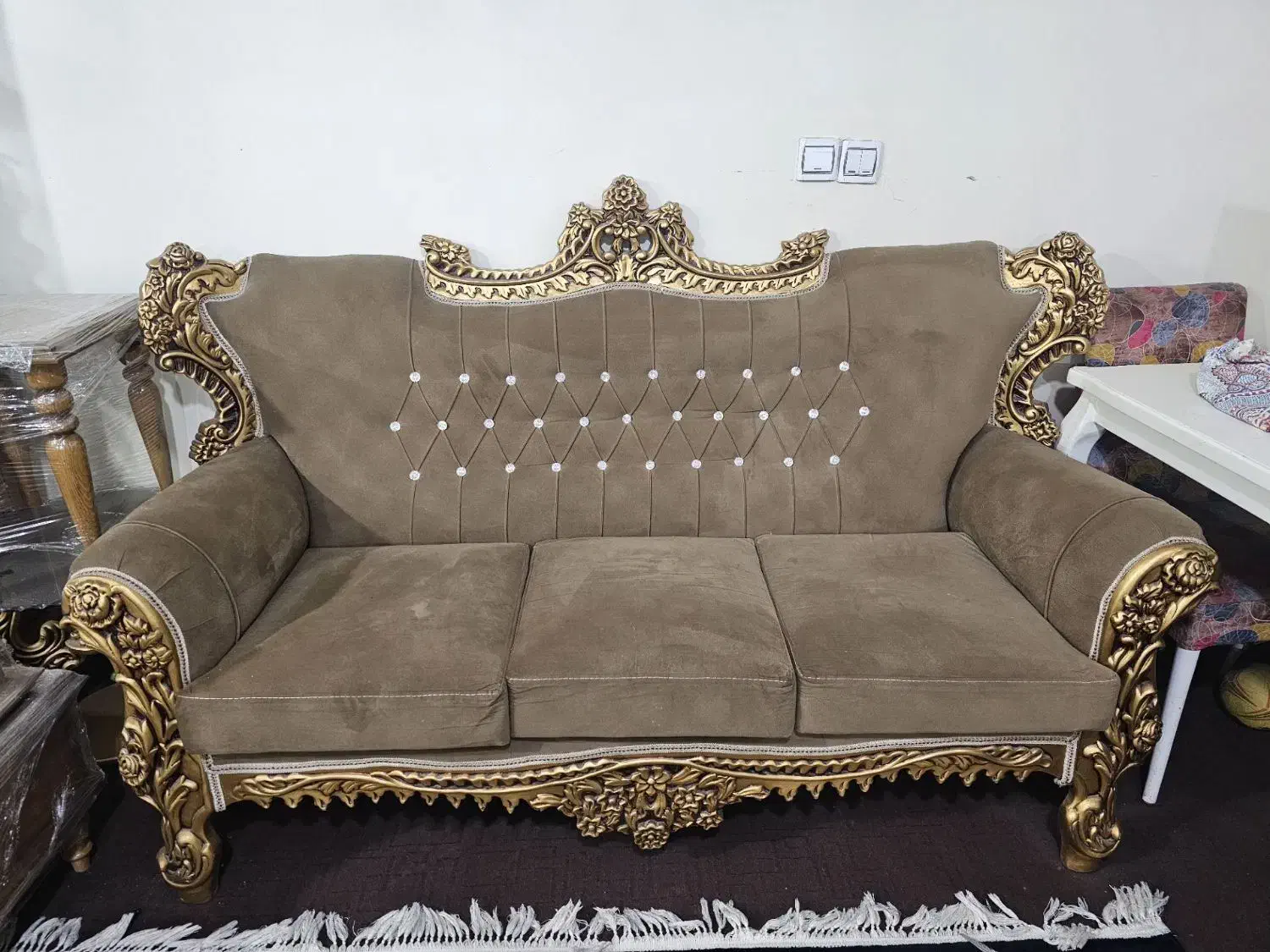 مبل سلطنتی|مبلمان خانگی و میز عسلی|چهاردانگه (تهران), |دیوار