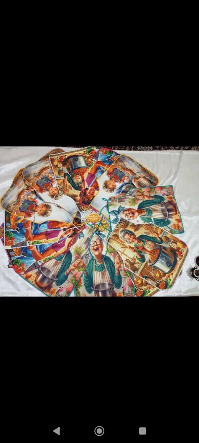 پیشبند ودستگیر|سفره، حوله، دستمال آشپزخانه|اهواز, کوی طلاب|دیوار