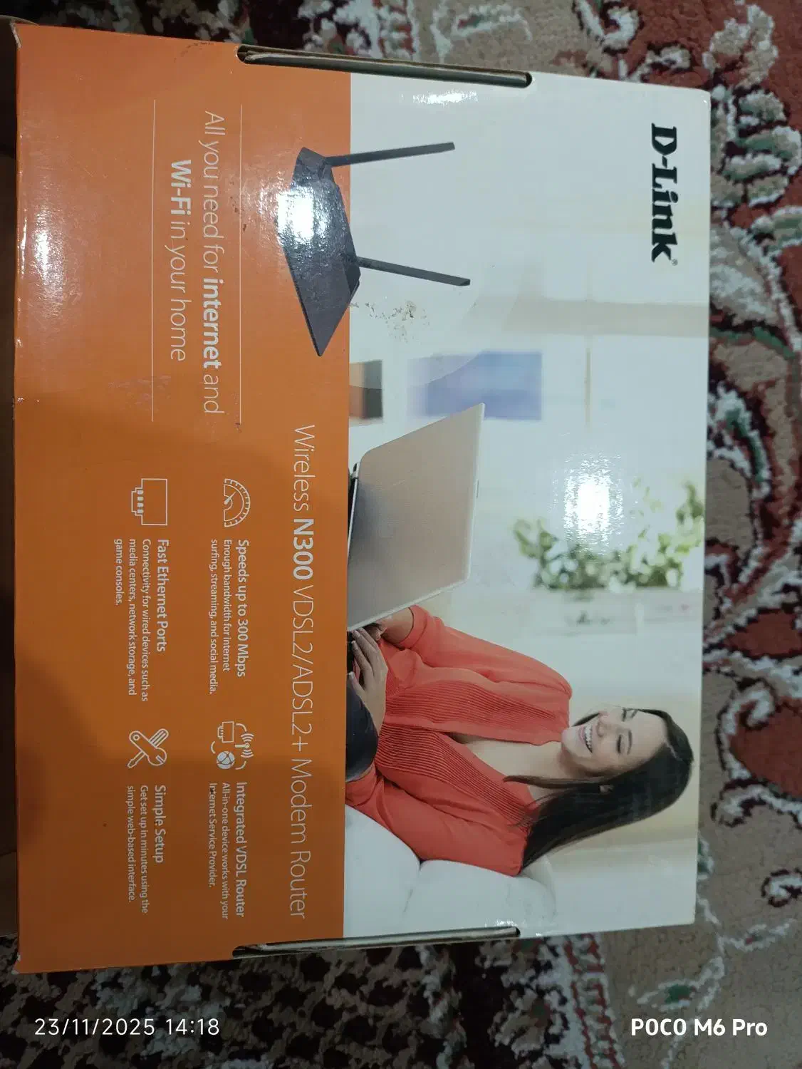 مودم D-Link سالم|مودم و تجهیزات شبکه|تهران, فردوسی|دیوار