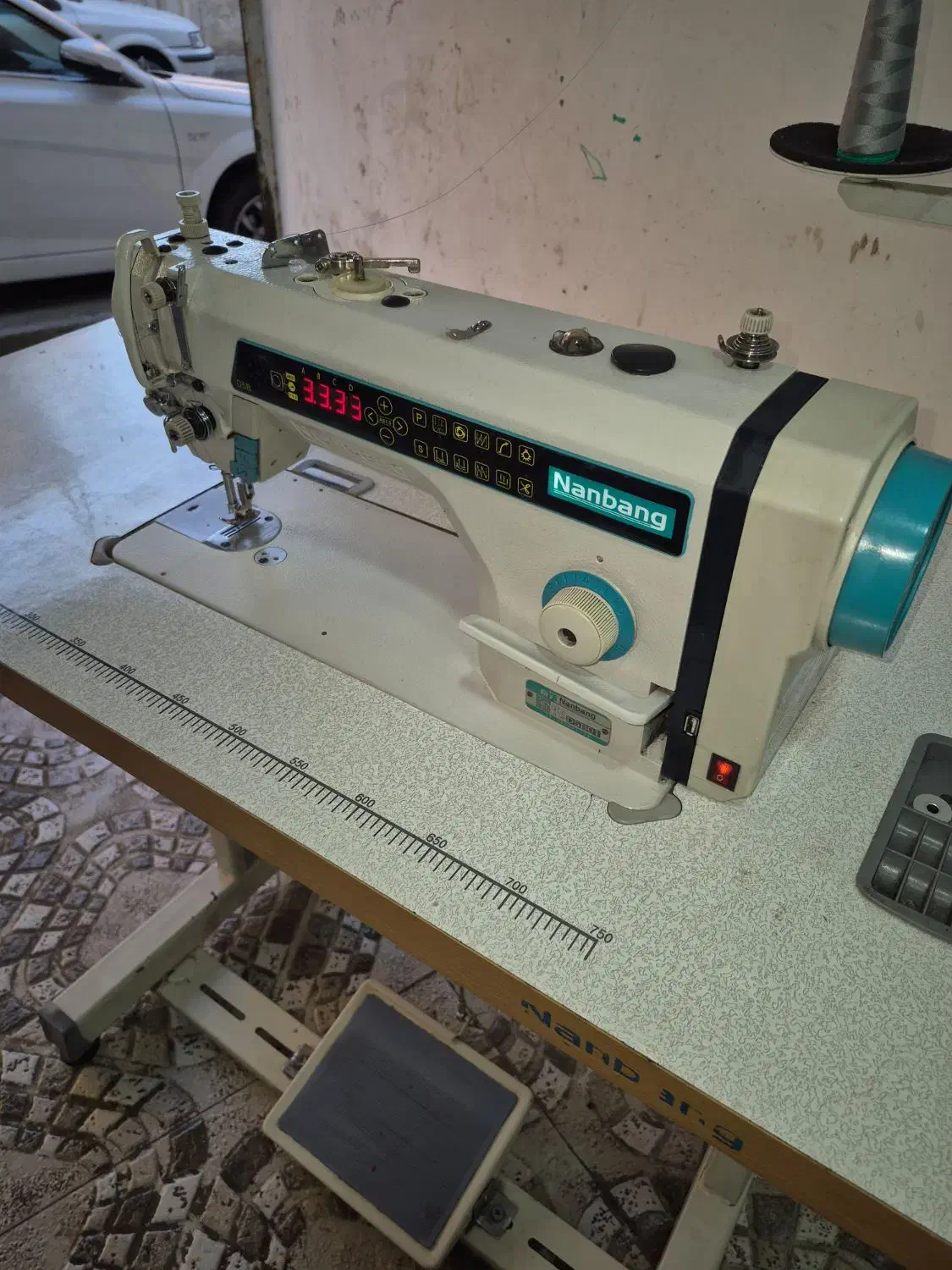 چرخ خیاطی صنعتی راسته فول کامپیوتری نانبنگ|چرخ خیاطی و ریسندگی|تهران, سجاد|دیوار