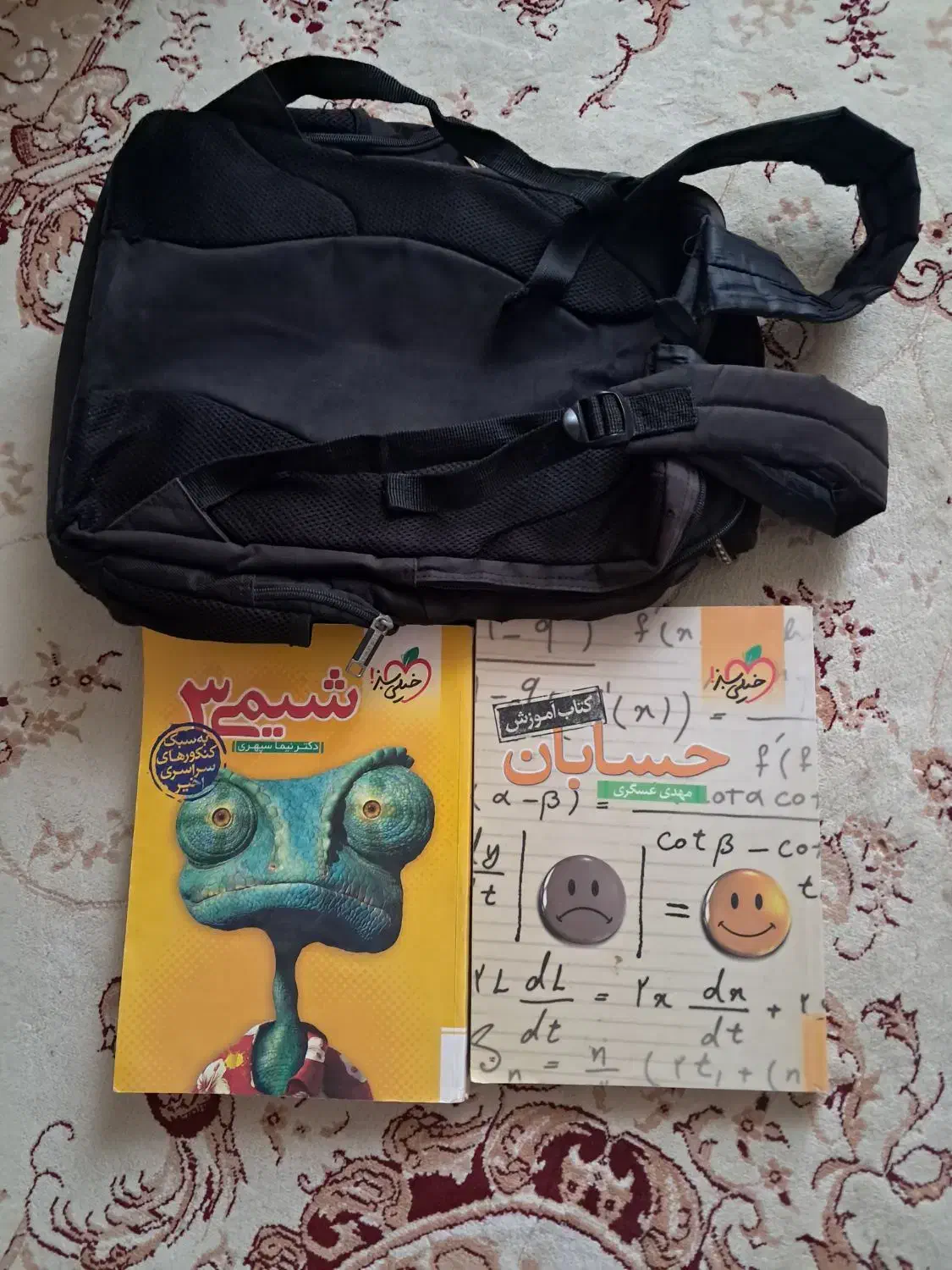 کیف ( کوله) دانش اموز جنسش خوب سالم|لوازم التحریر|تربت جام, جامی|دیوار