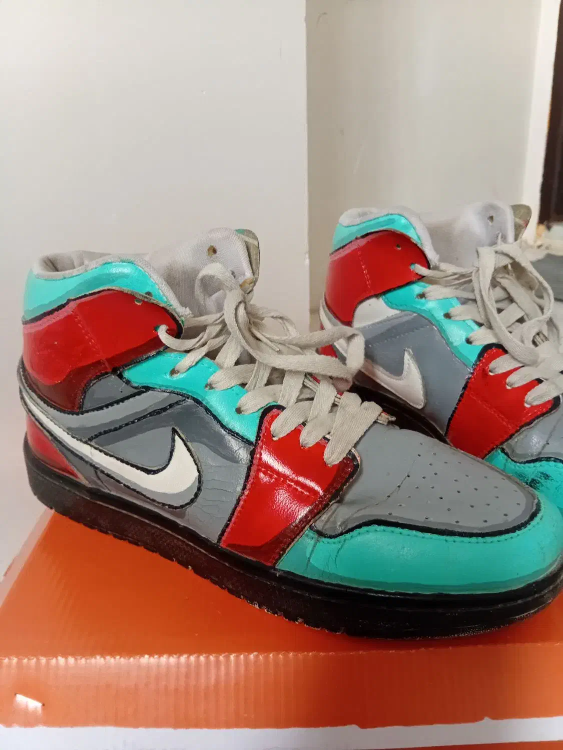 کفش جردن مردانه کاستوم|کیف، کفش، کمربند|کهریزک, |دیوار