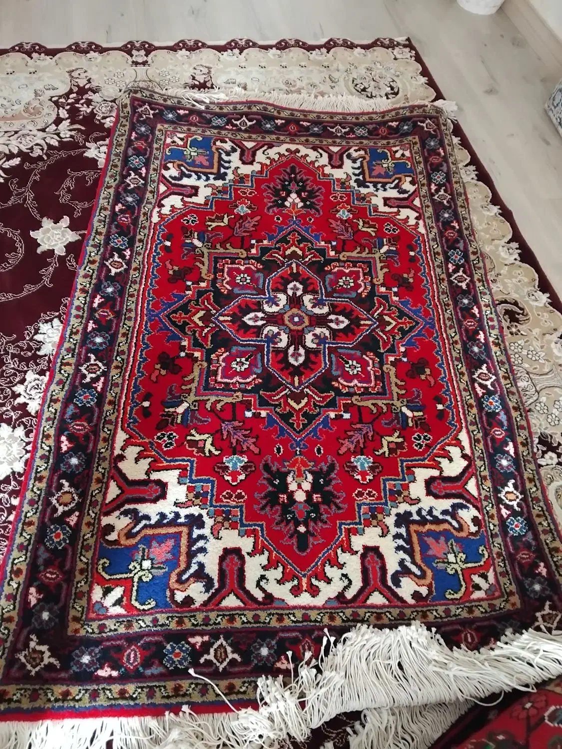 زرنیم|فرش|تبریز, |دیوار