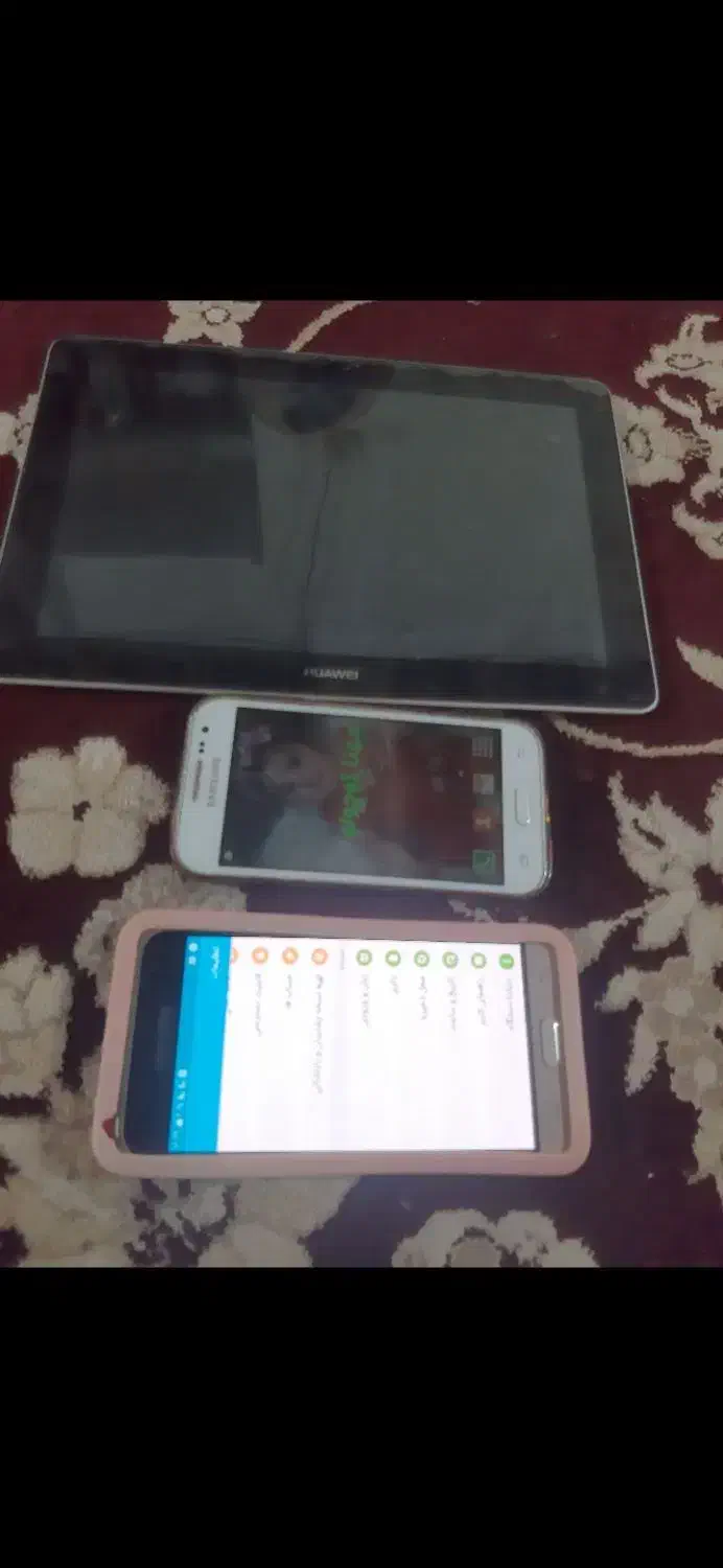 دو عدد گوشی و یک عدد تبلت|موبایل|قزوین, |دیوار