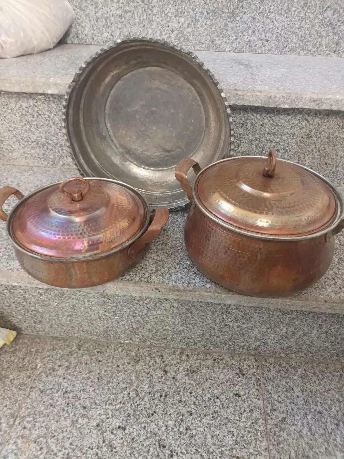 ضزوف مسی وبرنزی|ظروف سرو و پذیرایی|اردبیل, |دیوار