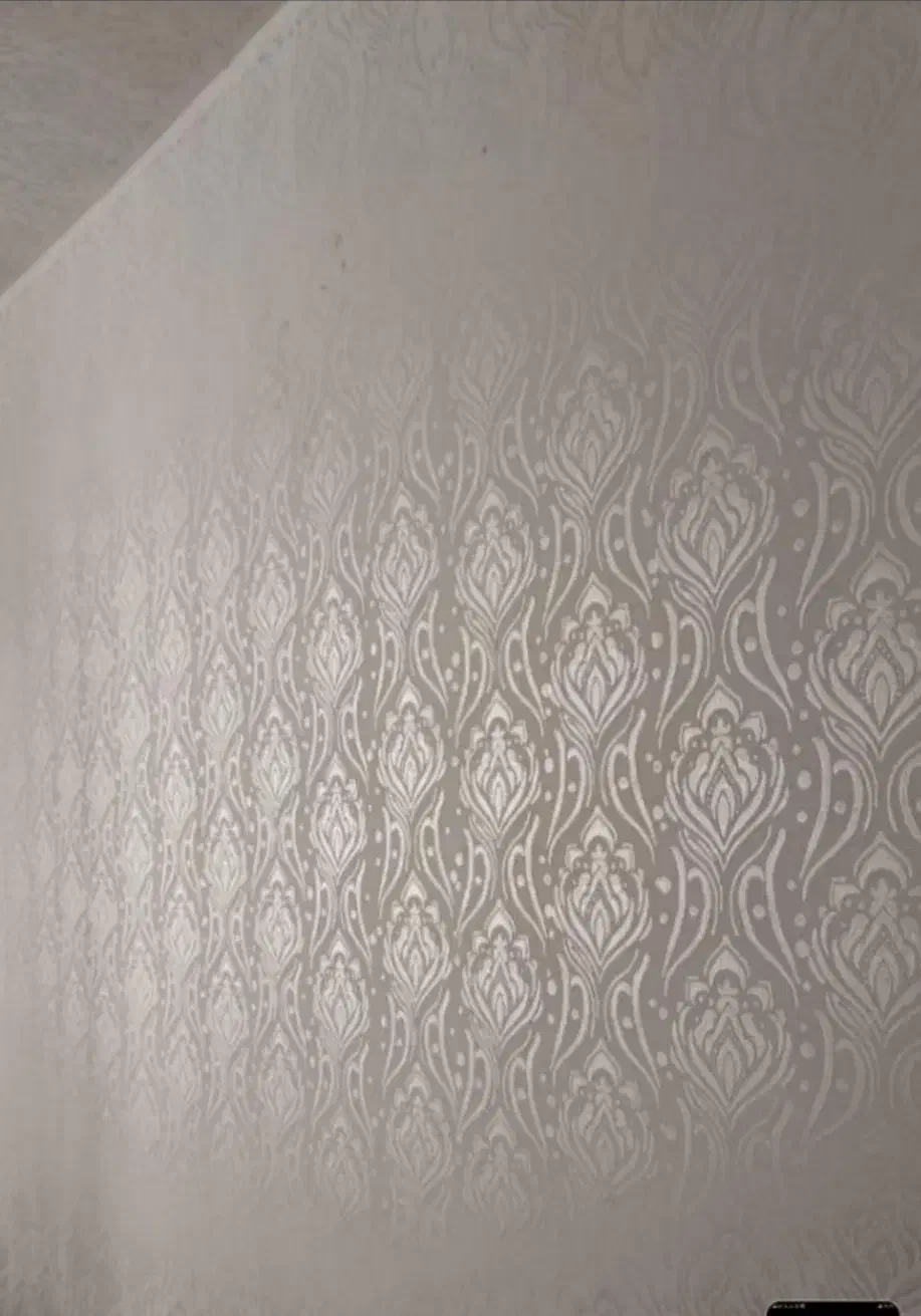 طرح کاغذ دیواری با رنگ اکریلیک|خدمات پیشه و مهارت|پارسآباد, |دیوار