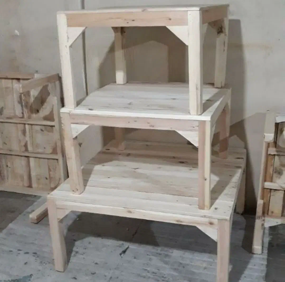 کرسی چوبی طهرانی 100 در 100 سانت مربع با لوازم|بخاری، هیتر، شومینه|تهران, شهرک ولیعصر جنوبی|دیوار