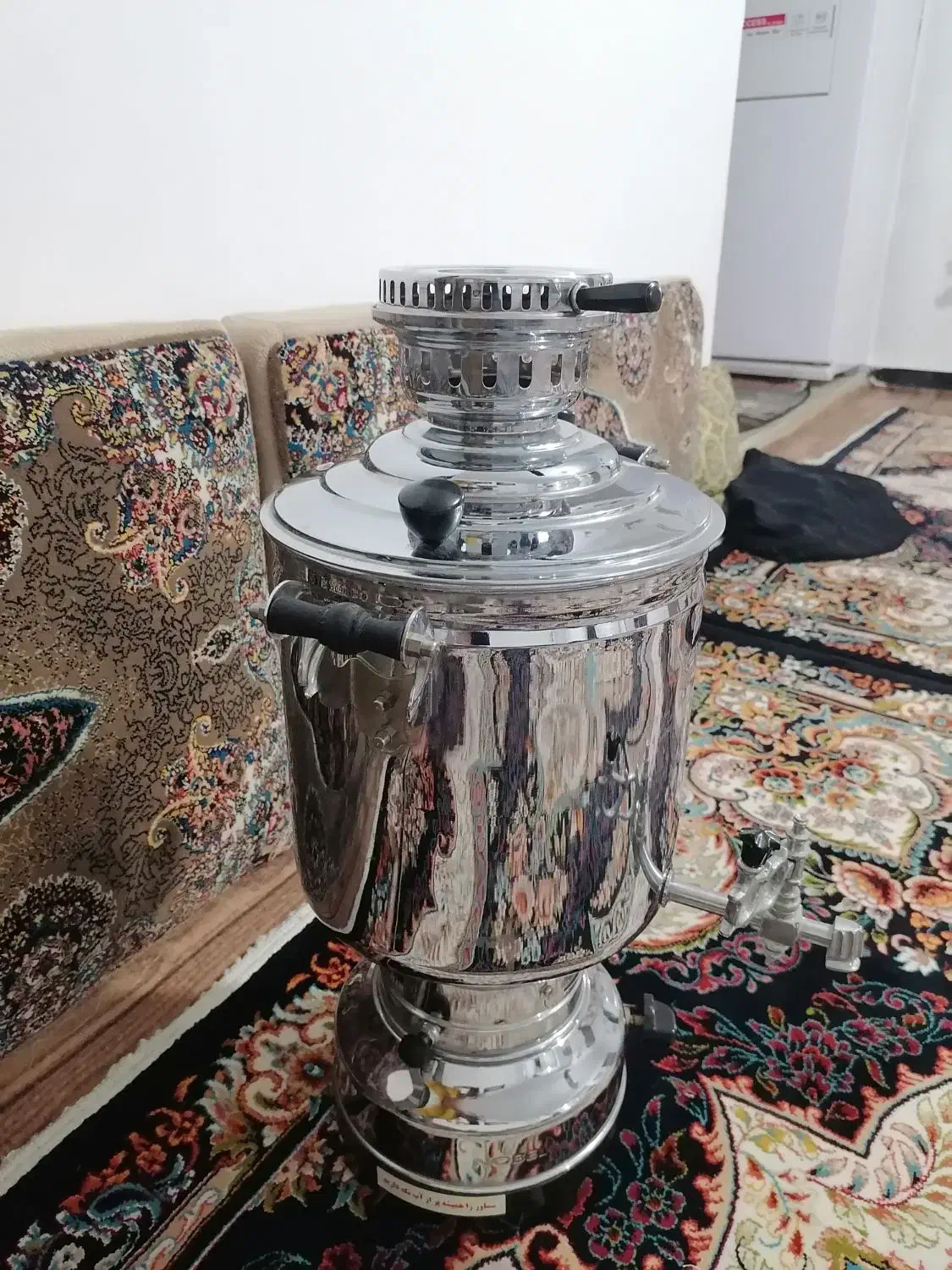 سماور گازی قدیمی|سماور، چای‌ساز، قهوه‌ساز|محمدیه-قزوین, |دیوار