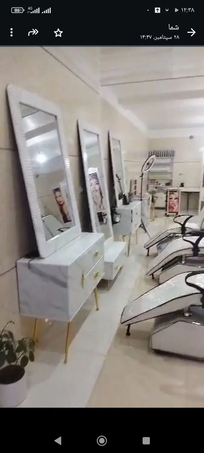 3عدد آینه کنسول|آرایشگاه و سالن‌های زیبایی|صدرا-فارس, فاز ۲|دیوار