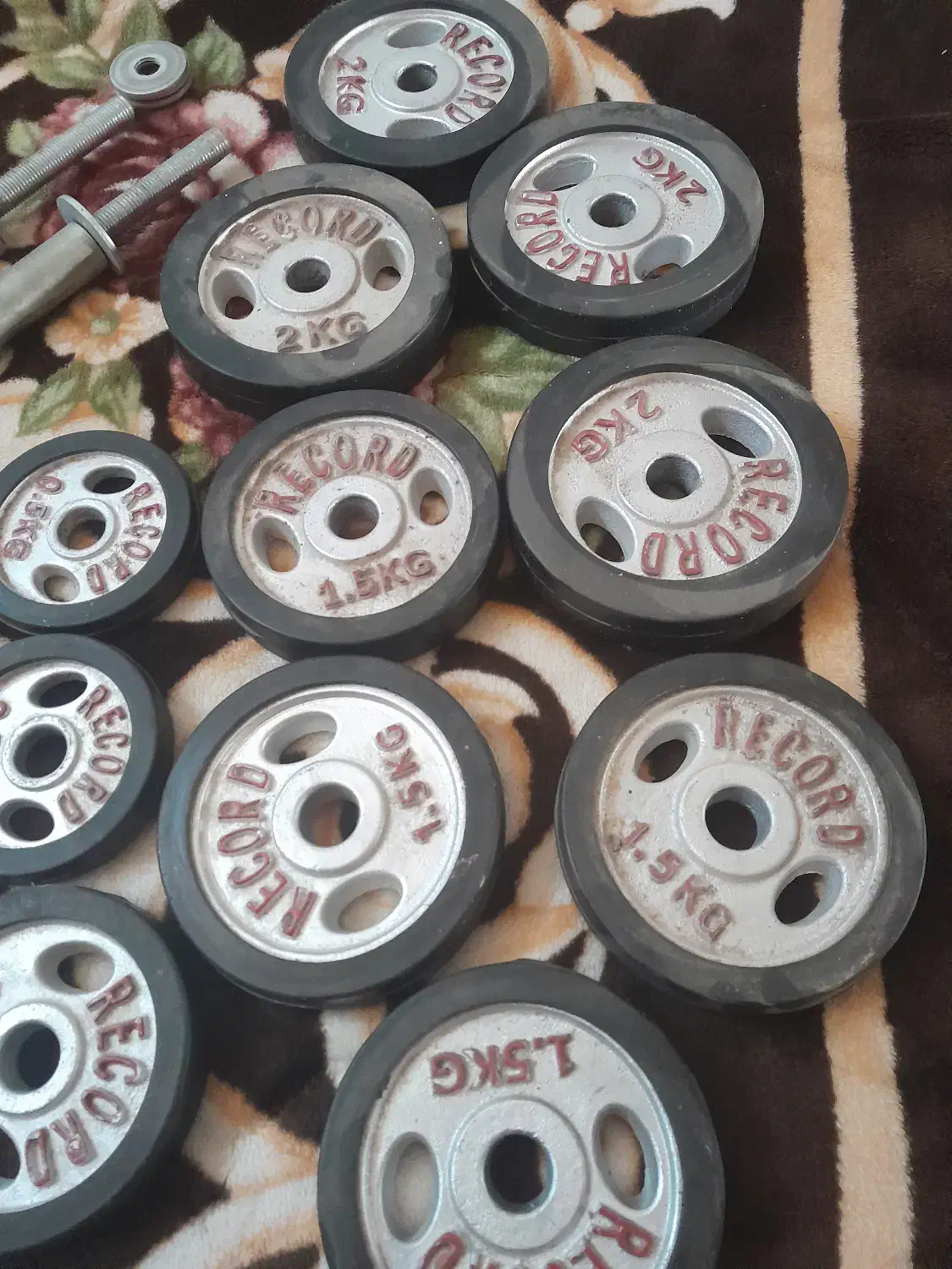 وزنه و میله بدنسازی|تجهیزات ورزشی|طرقبه, |دیوار