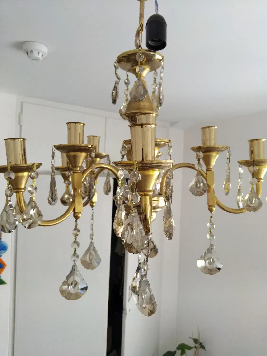 لوستر سقفی دوعدد|لوستر و چراغ آویز|پرند, فاز ۳|دیوار