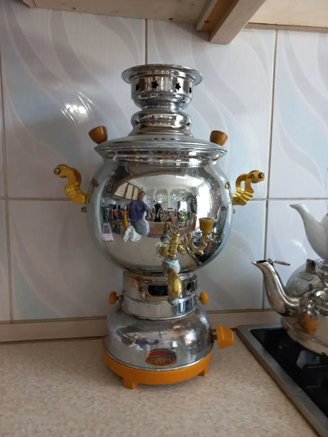 سماور گازی سالم|سماور، چایساز، قهوهساز|جلفا, |دیوار