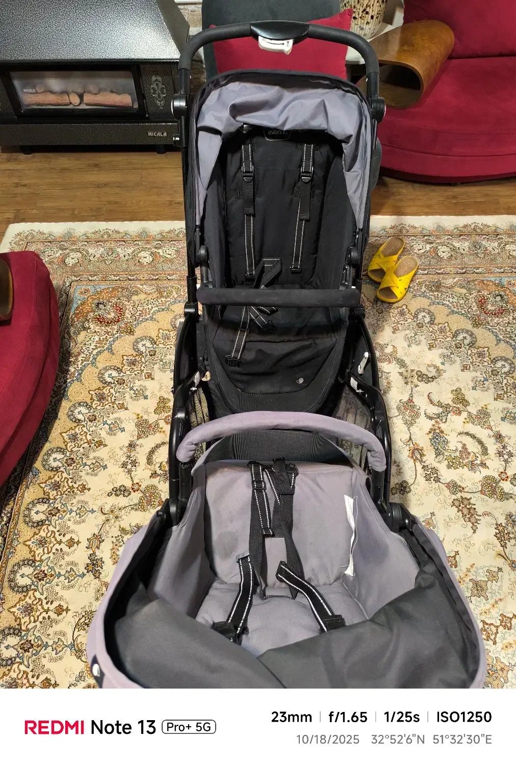 کالسکه دوقلو و صندلی بچه ماشین|کالسکه و لوازم جانبی|شاهین‌شهر, حافظ شمالی|دیوار