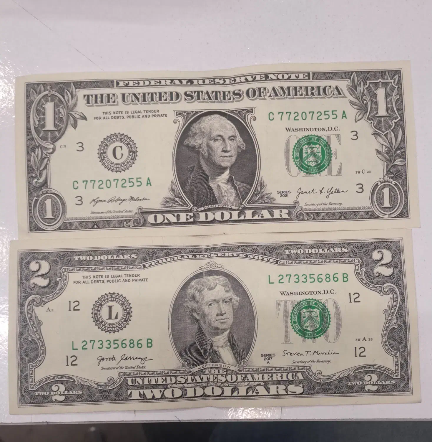 دلار ، دلار، دلار، کلکسیونی واقعی|کلکسیون سکه، تمبر، اسکناس|اهواز, زندوکیلی|دیوار