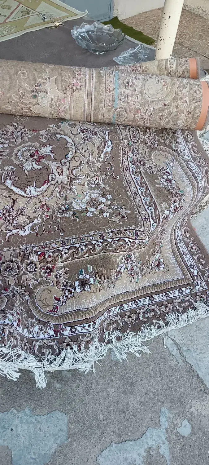 دوعددفرش 12متری 500شانه|فرش|فاضل آباد, |دیوار