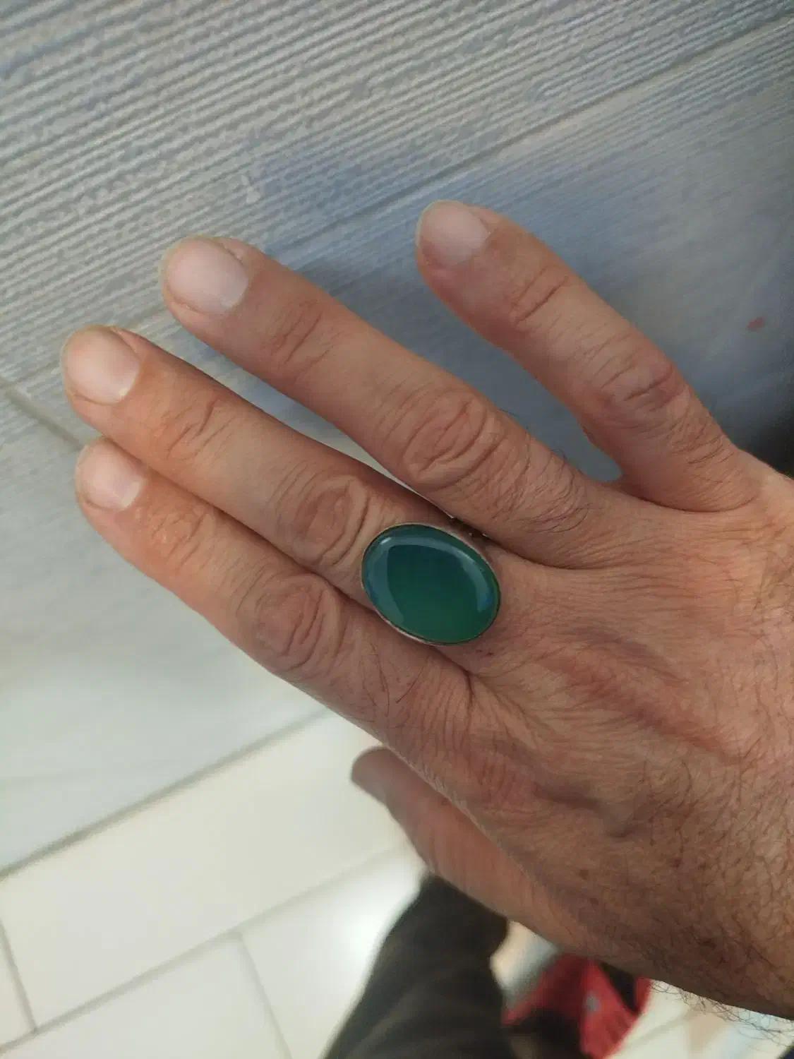 انگشتر نقره معاوضه با سهره مست|جواهرات|بروجرد, |دیوار