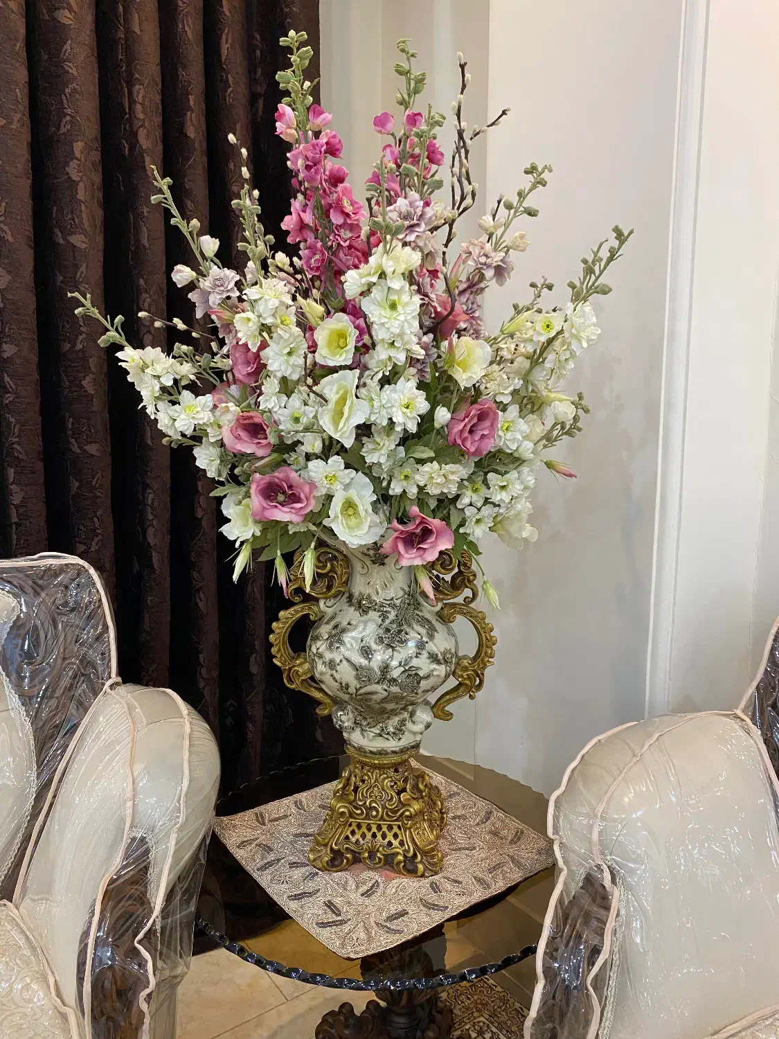 گلدون و شکلات خوری برند گلد کیش|صنایع دستی و سایر لوازم تزئینی|نسیم‌شهر, |دیوار