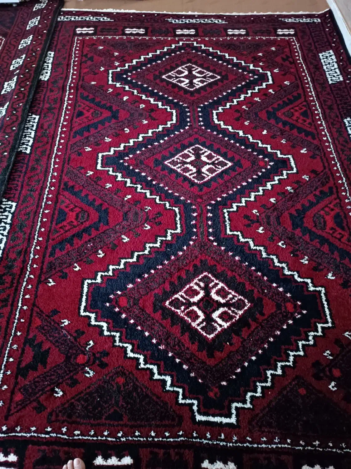 قالی دست بافت هست|فرش|پارسیان, |دیوار