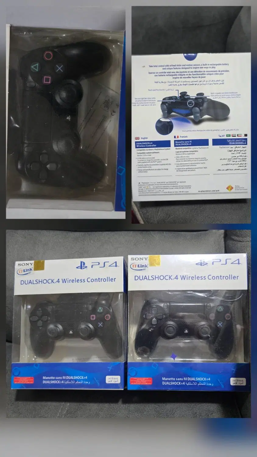 دسته PS4|کنسول، بازی ویدئویی و آنلاین|بندر ماهشهر, |دیوار