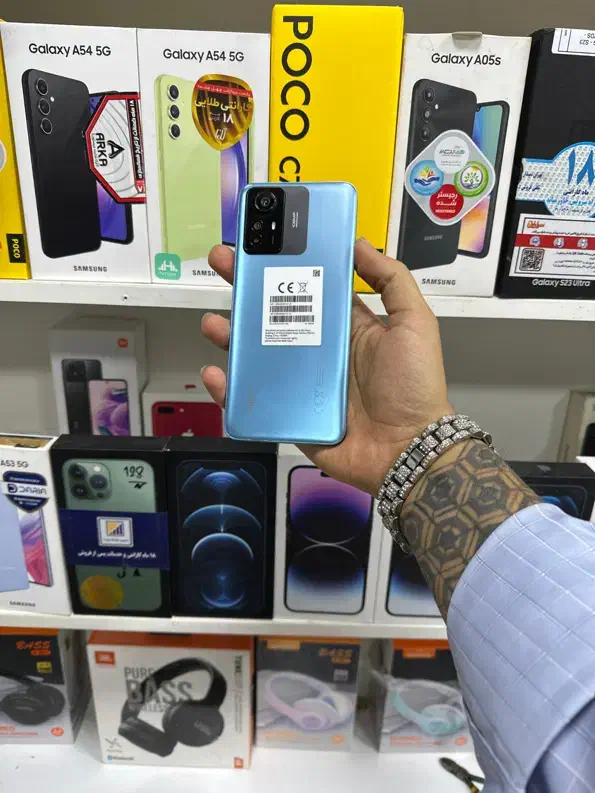 شیائومی Redmi Note 12s حافظه ۲۵۶ کاملا تمیز|موبایل|قم, نیروگاه|دیوار