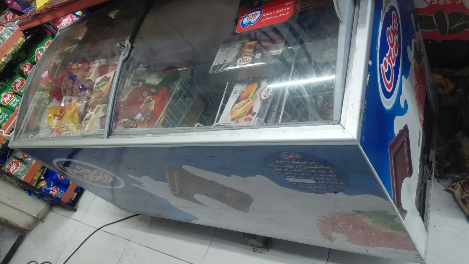 فروش یخچال بستنی ۵۰۰ لیتری|یخچال و فریزر|ورامین, خیر آباد|دیوار