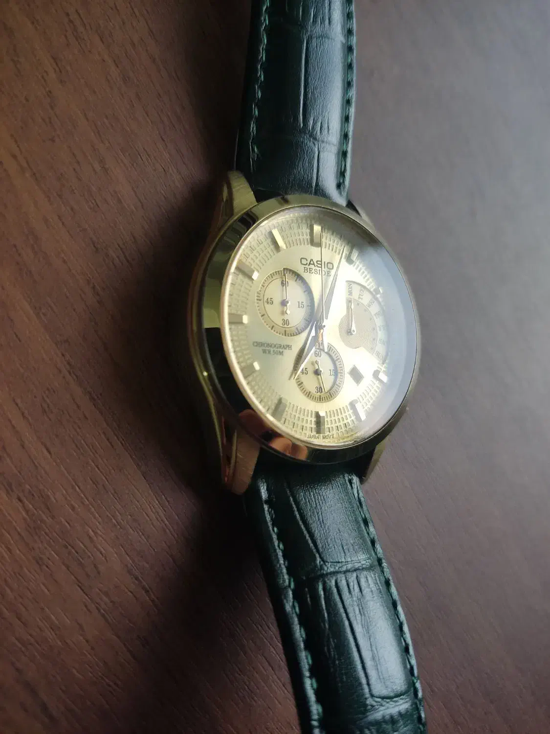 ساعت casio beside طلایی|ساعت|رشت, سعدی (تختی)|دیوار