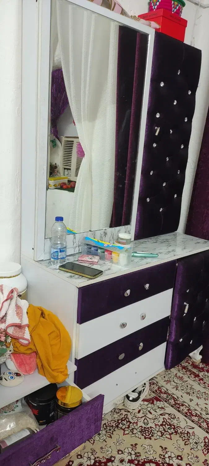 فروش تخت فوری ب دلیل مهاجرت|تخت و سرویس خواب|سیراف, |دیوار