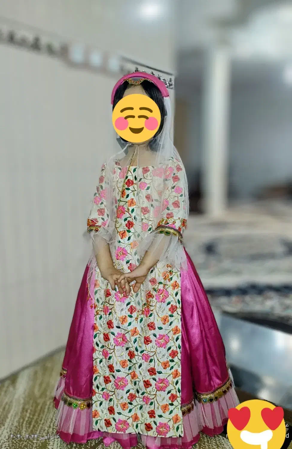 لباس محلی بچگانه|لباس|دهدشت, |دیوار