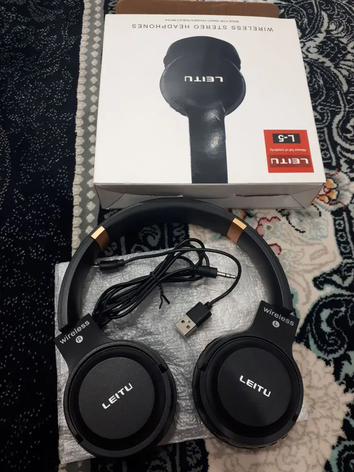 هدفون بلوتوثی لیتو مدل L5|پخشکننده همراه|اهواز, کیان اباد|دیوار