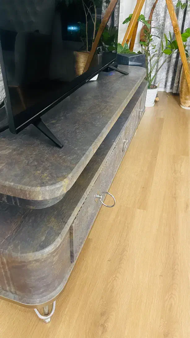 میز تی وی نمای سنگ شیک|میز تلویزیون|گرگان, |دیوار