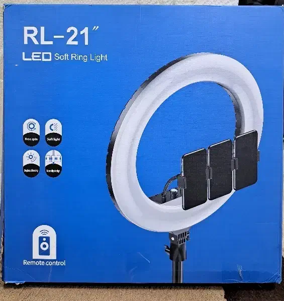 رینگ لایت 21|دوربین عکاسی و فیلم‌برداری|اهواز, کوروش|دیوار