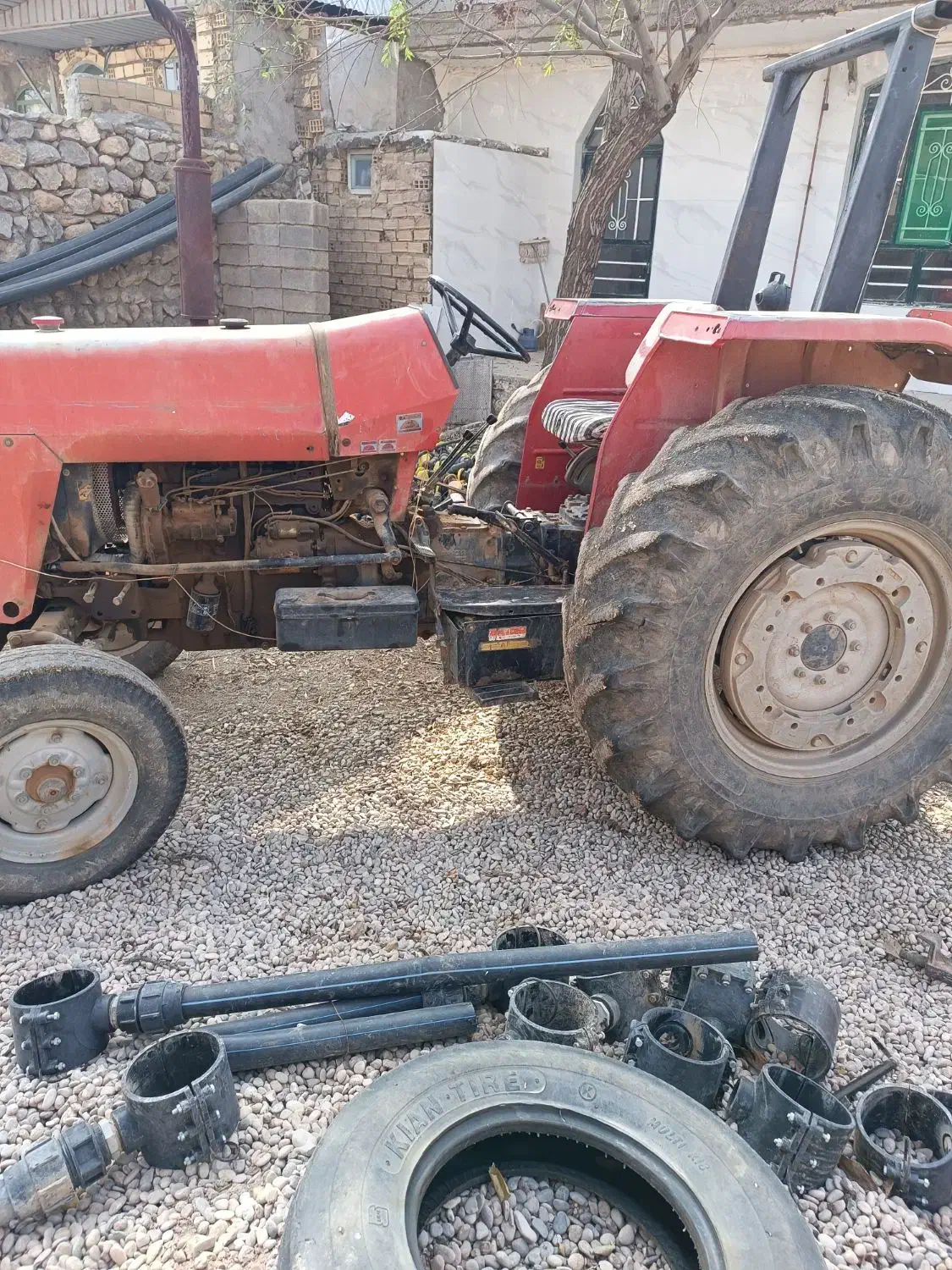 تراکتور مدل 86|خودرو سنگین|زاغه, |دیوار